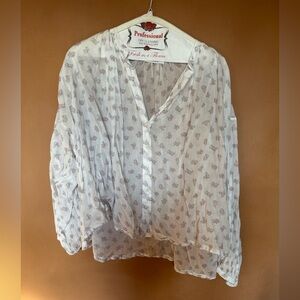 Doen flower blouse